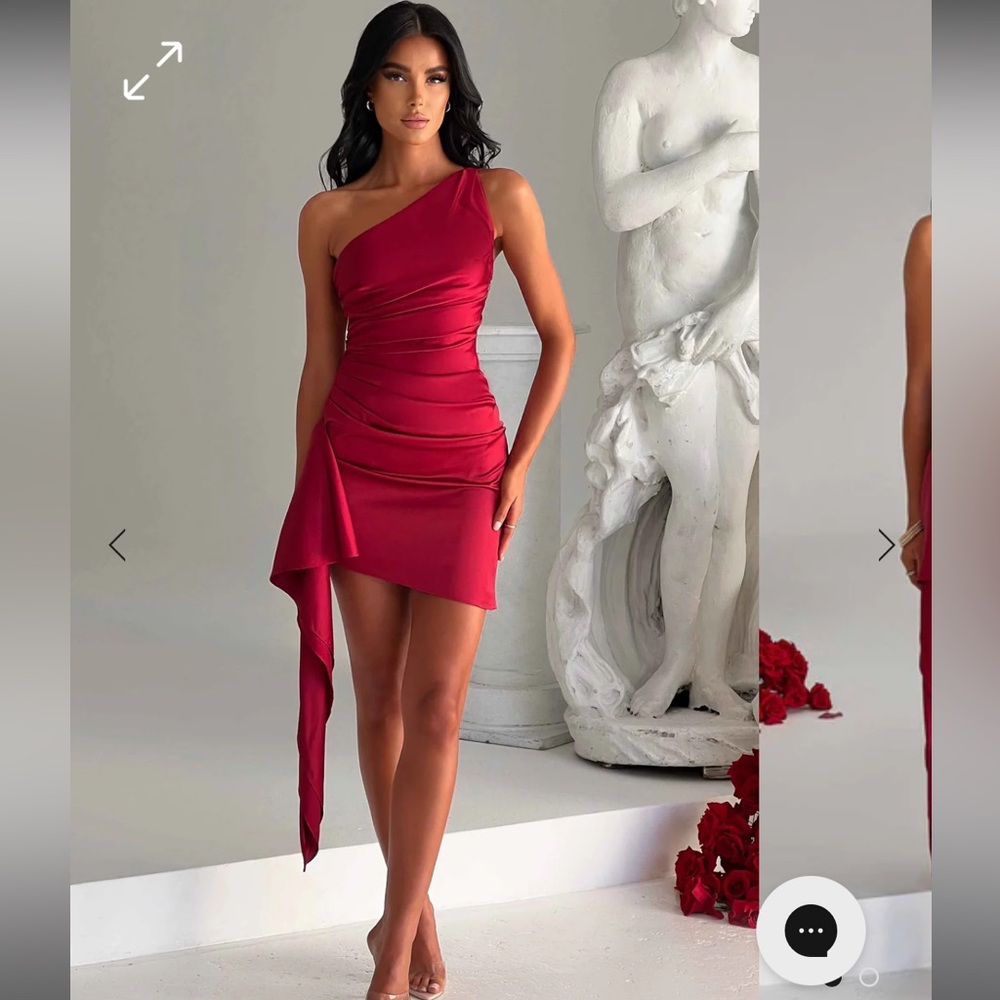 Babyboo XL Avery Mini Dress in Wine